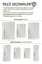 Akik 8603 Krem - Akrilik & Pamuk Tabanlı Orta Hav Halısı - Görsel 4