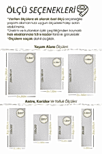 Akik 8611 Krem - Modern Akrilik Pamuk Taban Halı - Görsel 4