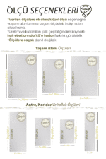 Akik 8615 Krem - Modern Akrilik Pamuk Taban Halı - Görsel 4