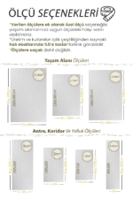 Akik 8625 Antrasit - Klasik Medallion Desenli Salon Halısı - Görsel 4