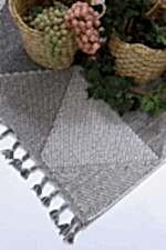 Bukle 1401 Gri - Yumuşak Dokulu Kolay Temizlenen Oturma Odası Halısı - Görsel 7