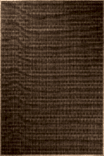 Antik 1806 Kahve - Doğal Görünümlü Çizgili Kahve Halı Tasarımı