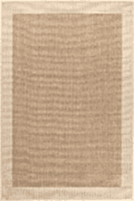 Antik 1807 Bej - Zarif Kenar Şeritli Sade Bej Halı