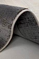 Dora 1901 Vizon - Çerçeve Desenli Eskitme Görünümlü Salon Halısı - Görsel 6