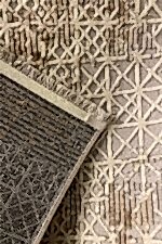 Dora 1903 Vizon - Modern ve Klasik Dekorasyona Uyumlu Şık Halı - Görsel 6