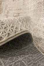 Dora 1903 Vizon - Modern ve Klasik Dekorasyona Uyumlu Şık Halı - Görsel 4