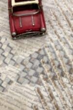 Dora 1904 Vizon - Sanatsal Desenli Zarif Ev Halısı - Görsel 8