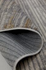 Dora 1905 Vizon - Çizgili Modern Salon ve Oturma Odası Halısı - Görsel 6