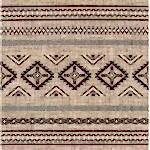 Dekorenti Etnik 2404 Krem Siyah
