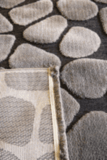 İndus 8001 Gri - Doğal Taş Görünümlü Dekoratif Ev Halısı - Görsel 4