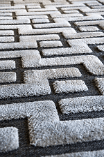 İndus 8007 Gri - Minimalist ve Şık Dekoratif Gri Halı - Görsel 6