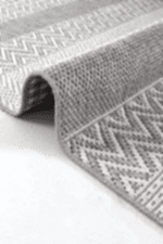 Lora 3202 Gri - Ev Dekorasyonuna Uygun Modern Gri Halı Tasarımı - Görsel 3