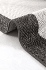 Lora 3203 Antrasit - Şık ve Sade Antrasit Çerçeveli Salon Halısı - Görsel 3