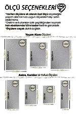 Lora 3206 Bej - Her Tarza Uygun Düz Renk Bej Halı - Görsel 4