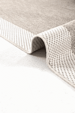 Lora 3206 Bej - Her Tarza Uygun Düz Renk Bej Halı - Görsel 3