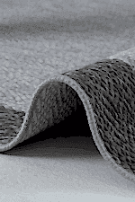 Lora 3213 Antrasit - Her Tarza Uygun Antrasit Halı - Görsel 3