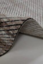 Mira 1610 Vizon Kahve - Kolay Temizlenebilir, Yoğun Dokulu, Modern Salon Halısı - Görsel 4