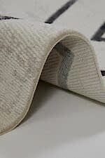 Mira 1617 Gri - Modern Geometrik Çizgili Salon Halısı - Görsel 5