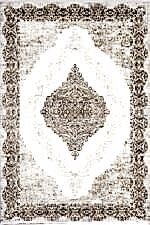 Mira 1619 Vizon - Geleneksel Motifli Klasik Vizon Salon Halısı