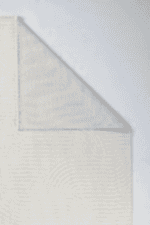 Piana 1117 Beyaz - Aydınlık Oturma Odaları İçin Kavis Detaylı Halı - Görsel 4