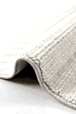 Piana 1117 Beyaz - Aydınlık Oturma Odaları İçin Kavis Detaylı Halı - Görsel 3