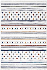 Polo 7801 Multi - Enerjik Görünümlü Modern Desenli Halı