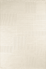 Prag 9201 Krem - Rahatlatıcı Krem Renk ve Dengeli Desen Uyumu