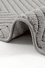 Prag 9206 Gri - Derinlik Katan Koyu Gri Oturma Odası Halısı - Görsel 3