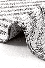 Sahra 9906 Gri - Vurgulu Çizgilerle Hareketli Salon Halısı - Görsel 3