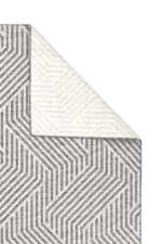 Sahra 9906 Gri - Vurgulu Çizgilerle Hareketli Salon Halısı - Görsel 4