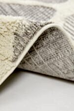 Step 2202 Gri - Göz Alıcı Elmas Motifli Gri Halı - Görsel 6