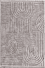 Step 2212 Gri - Şık ve Mimari Dokuya Sahip Gri Halı