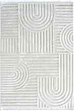 Step 2213 Krem - Kabartmalı Desenli Krem Salon Halısı