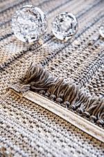 Vega 1457 Gri - Yuvarlak Gri Halı modern girişler için şık seçenek - Görsel 5