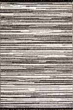 Vega 1457 Gri - Yuvarlak Gri Halı modern girişler için şık seçenek