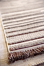 Vega 1457 Gri - Yuvarlak Gri Halı modern girişler için şık seçenek - Görsel 4