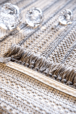 Vega 1457 Gri - Yuvarlak Gri Halı modern girişler için şık seçenek - Görsel 8