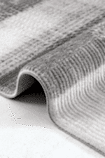 Eliza Plus 3402 Gri - Dijital Fırça Efektli Gri Salon Halısı - Görsel 3