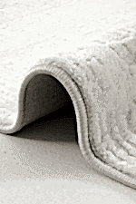 Akik 8610 Krem - Pamuk Tabanlı, Kolay Temizlenebilir Halı - Görsel 3