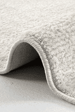 Akik 8616 Krem - Spor Saçak Detaylı Kolay Temizlenebilir Halı - Görsel 3