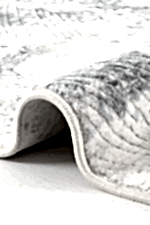 Akik 8617 Mavi - Modern Mermer Desenli Salon Halısı - Görsel 2