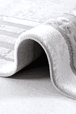 Eliza 4333 Gri - Çalışma Alanına Modern ve Temiz Görünüm Katan Halı - Görsel 3