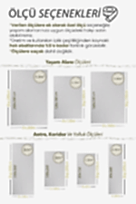 Eliza Plus 3404 Beyaz - Dingin ve Sade Desenli Beyaz Halı - Görsel 5