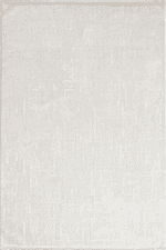 Florya 8106 Beyaz - Kolay Temizlenen, Modern Salon Halısı