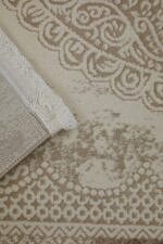 Lizbon 4509 Vizon - Modern Eskitme Desenli Soft Halı - Görsel 3