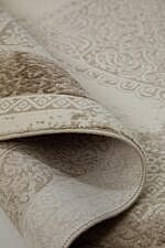 Lizbon 4509 Vizon - Modern Eskitme Desenli Soft Halı - Görsel 4