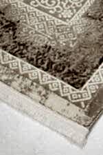 Lizbon 4509 Vizon - Modern Eskitme Desenli Soft Halı - Görsel 5