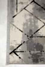 Lizbon 4511 Gri - Yumuşak Dokulu Yatak Odası Halısı - Görsel 3