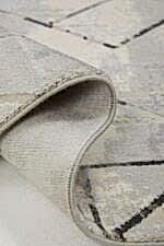 Lizbon 4511 Gri - Yumuşak Dokulu Yatak Odası Halısı - Görsel 5