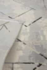 Lizbon 4511 Gri - Yumuşak Dokulu Yatak Odası Halısı - Görsel 4